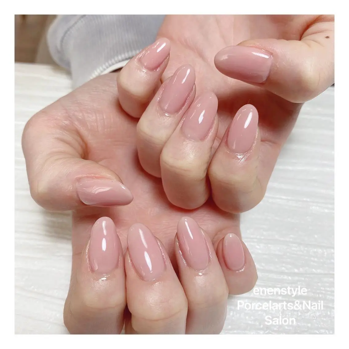 ミディアム ネイル 🐾enen style 🐾のネイルデザイン