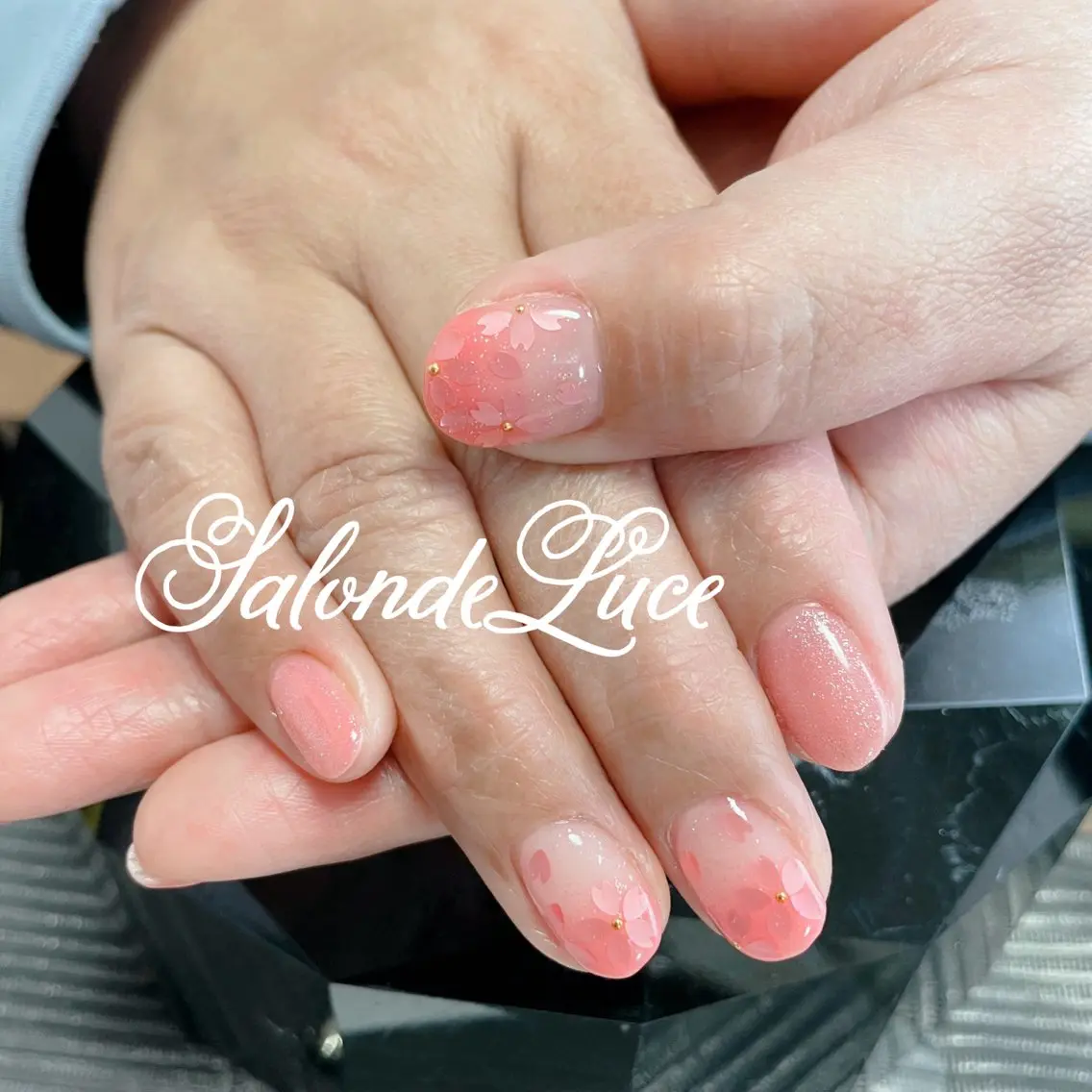 ネイル 桜ネイル Salon de Luceのネイルデザイン