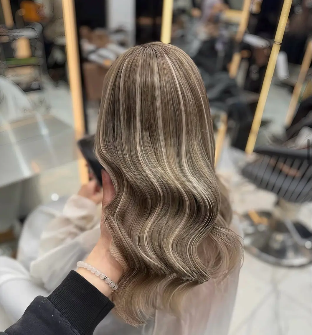 ロング カラー エクステ 笠間 啓聖のヘアスタイル