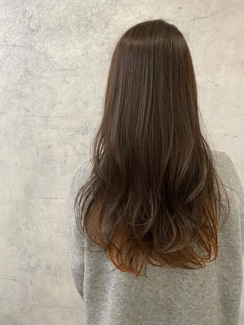 レディース💇🏻‍♀️カット＋カラー✂︎の写真