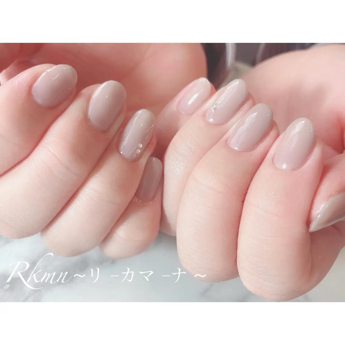 ネイル アートネイル フレンチネイル ジェルネイル グラデーション シンプルネイル ハンドネイル フットネイル ハンドケア Rkmn ~リ-カマ-ナ~のネイルデザイン