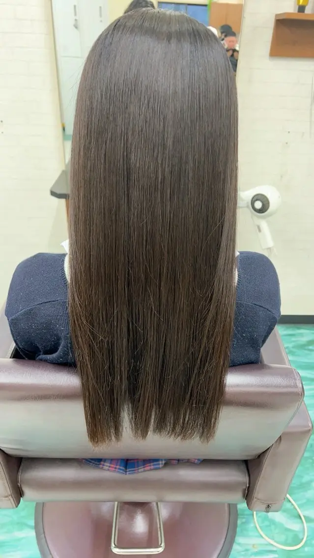 ロング 髪質改善 縮毛矯正 Hair salon Liebe YUTAのヘアスタイル