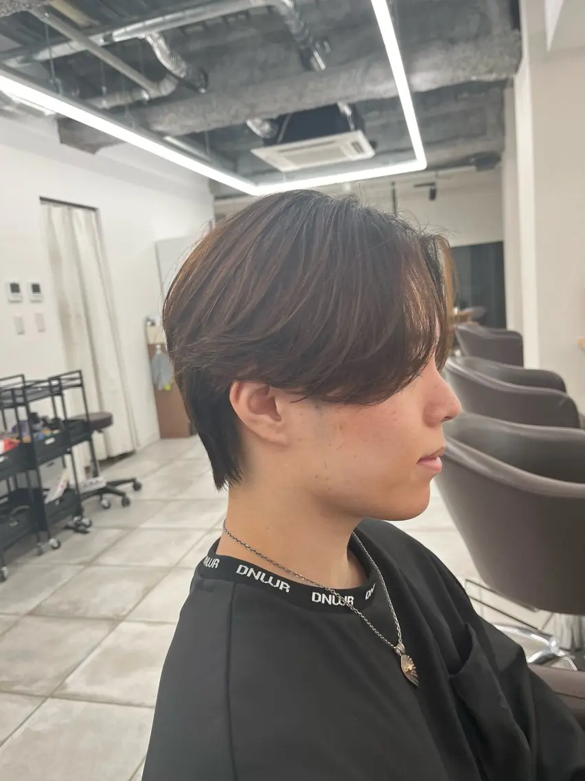 ミディアム カラー メンズ 🏆メンズヘア特化 🥇代表りんぺーのヘアスタイル