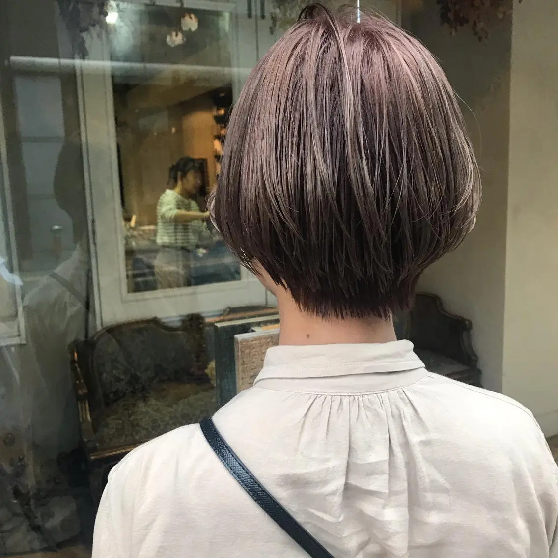 ショート ヘアカラー トリートメント レイヤー/ブリーチ HIKARU ♡のヘアスタイル