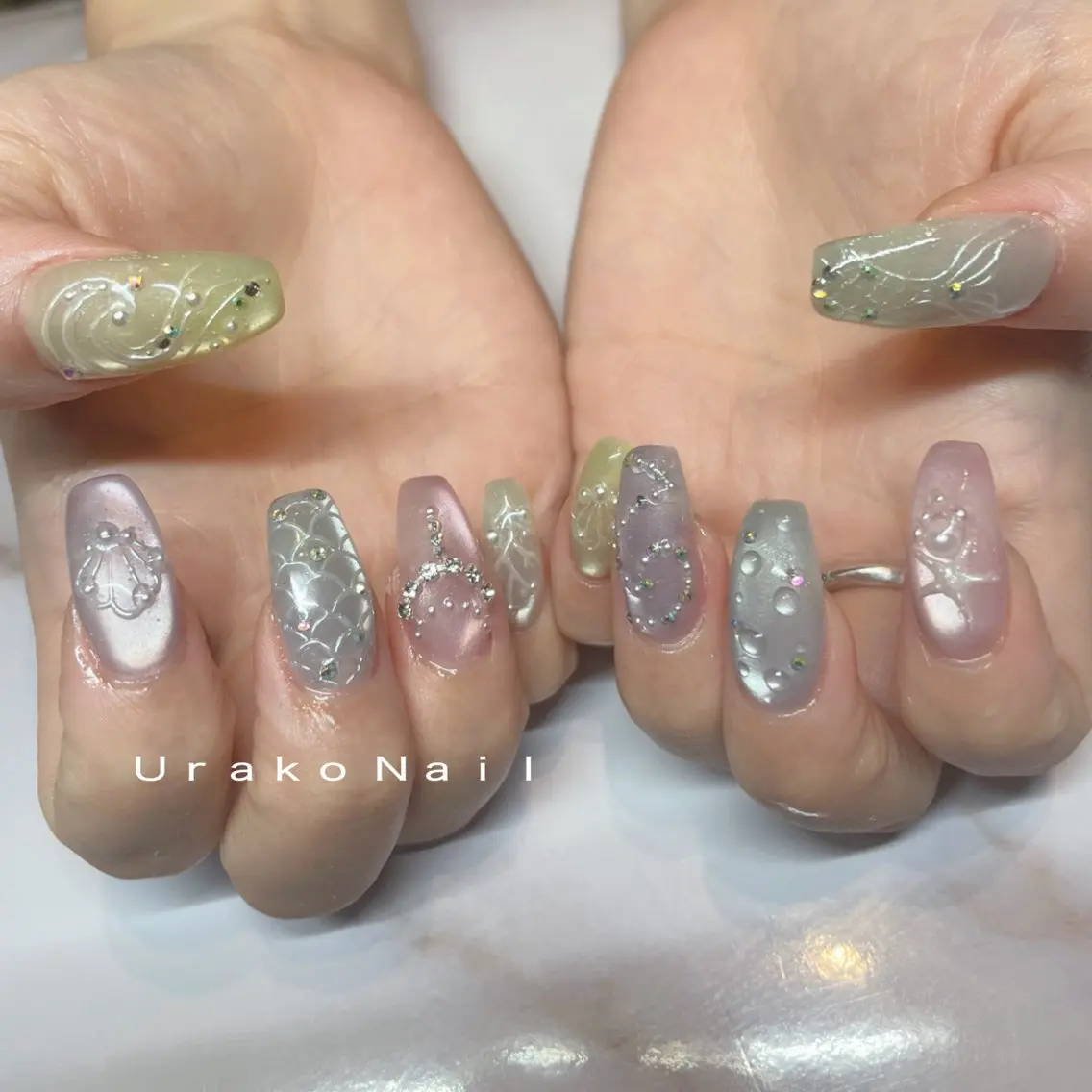 ネイル ハンドネイル UrakoNail 《nail》のネイルデザイン