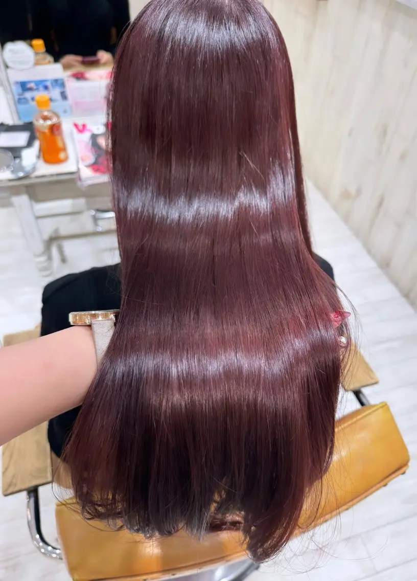 ロング レイヤーカット/ 透明感カラー🤍楓のヘアスタイル