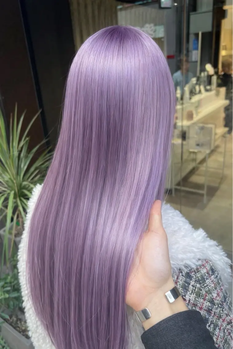 セミロング 野川 一穂のヘアスタイル
