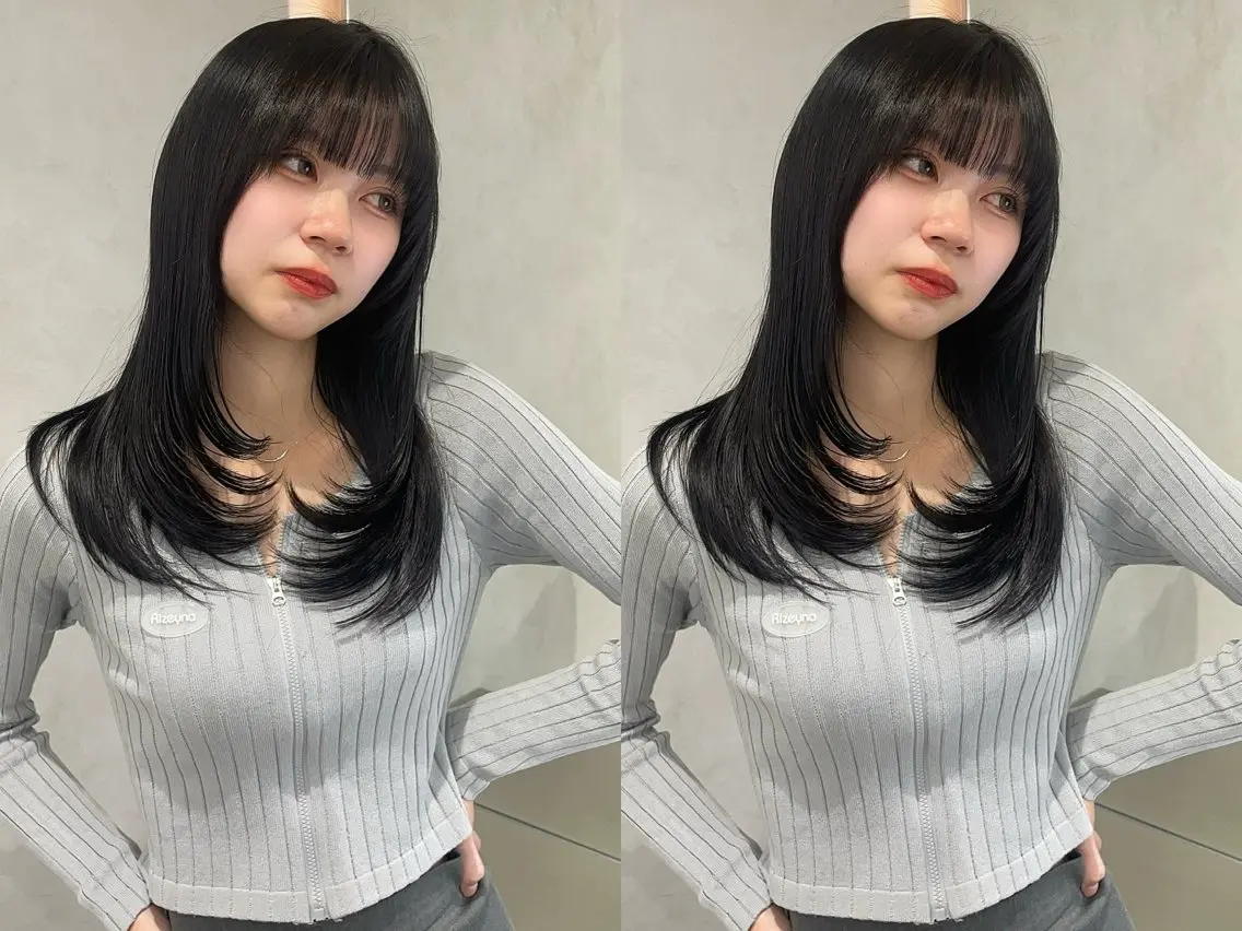 ロング カラー レイヤー/縮毛矯正 マスター✨️タケルのヘアスタイル