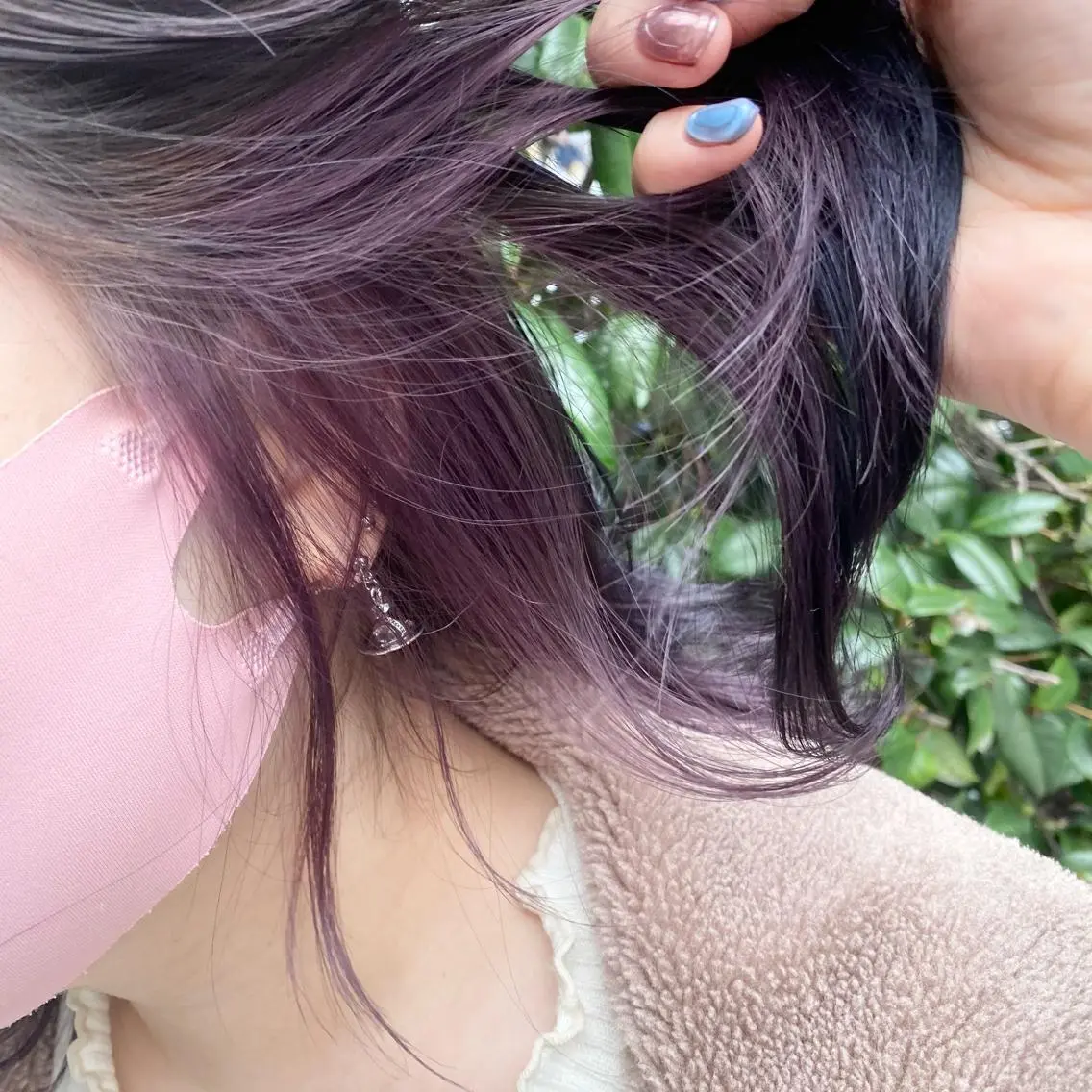 ロング カラー マンツーマン女性 美容師 奏のヘアスタイル