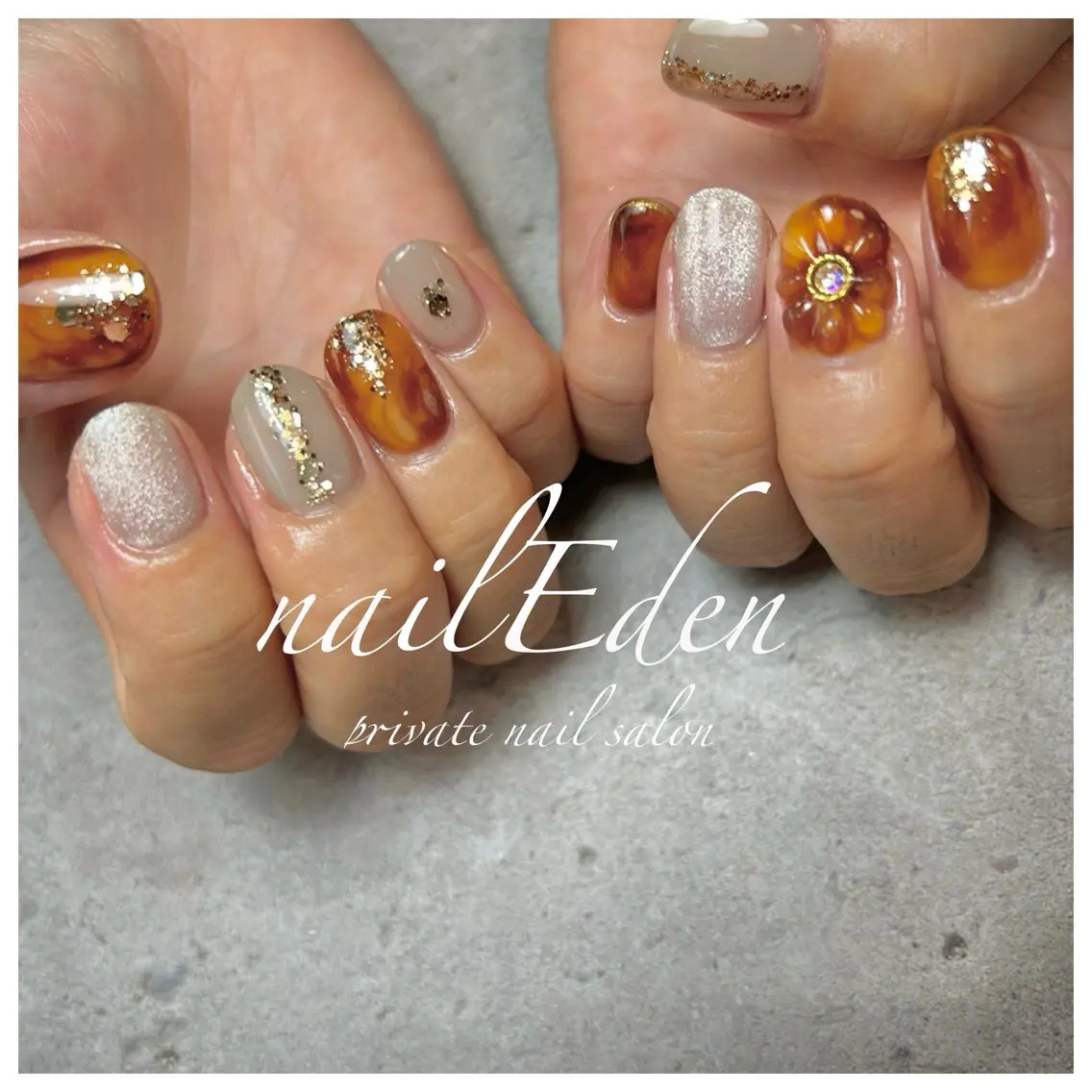 ネイル 持ち込み Eden ♾️のネイルデザイン