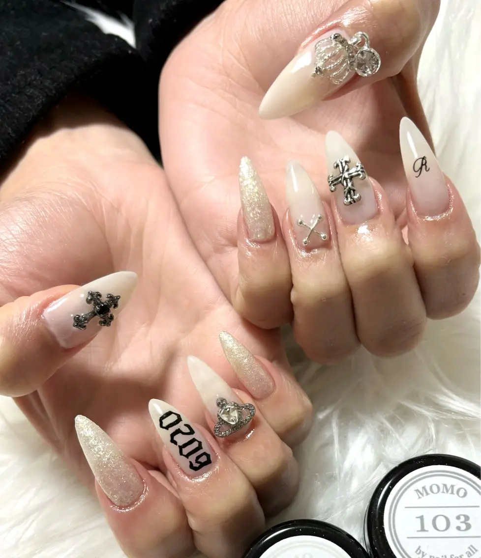 ネイル ハンドネイル nail salon HIRUKANAのネイルデザイン
