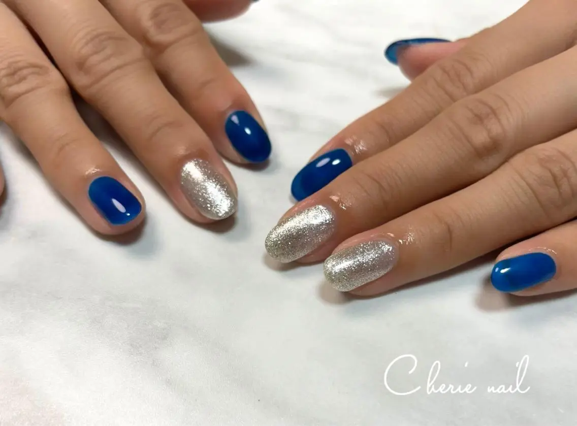 ネイル 夏ネイル ハンドネイル Cherienail yunaのネイルデザイン