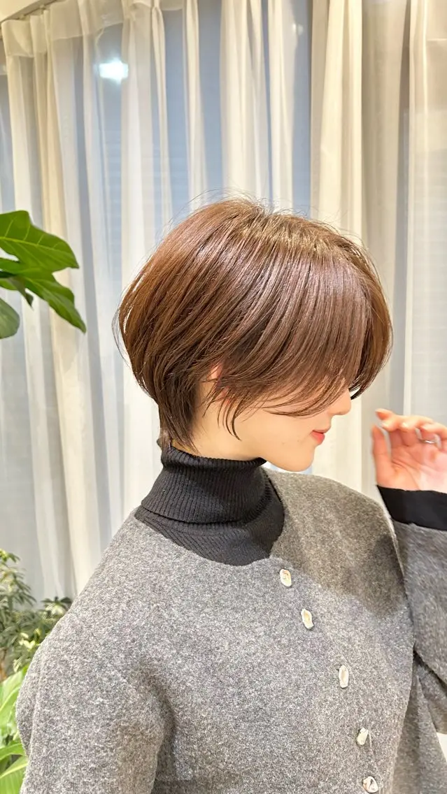 ショート ショート特化美容師 大阪京橋　大本　渉のヘアスタイル