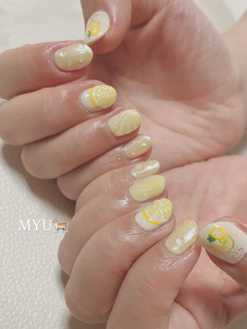 ネイル ハンドネイル nail salon MYUのネイルデザイン