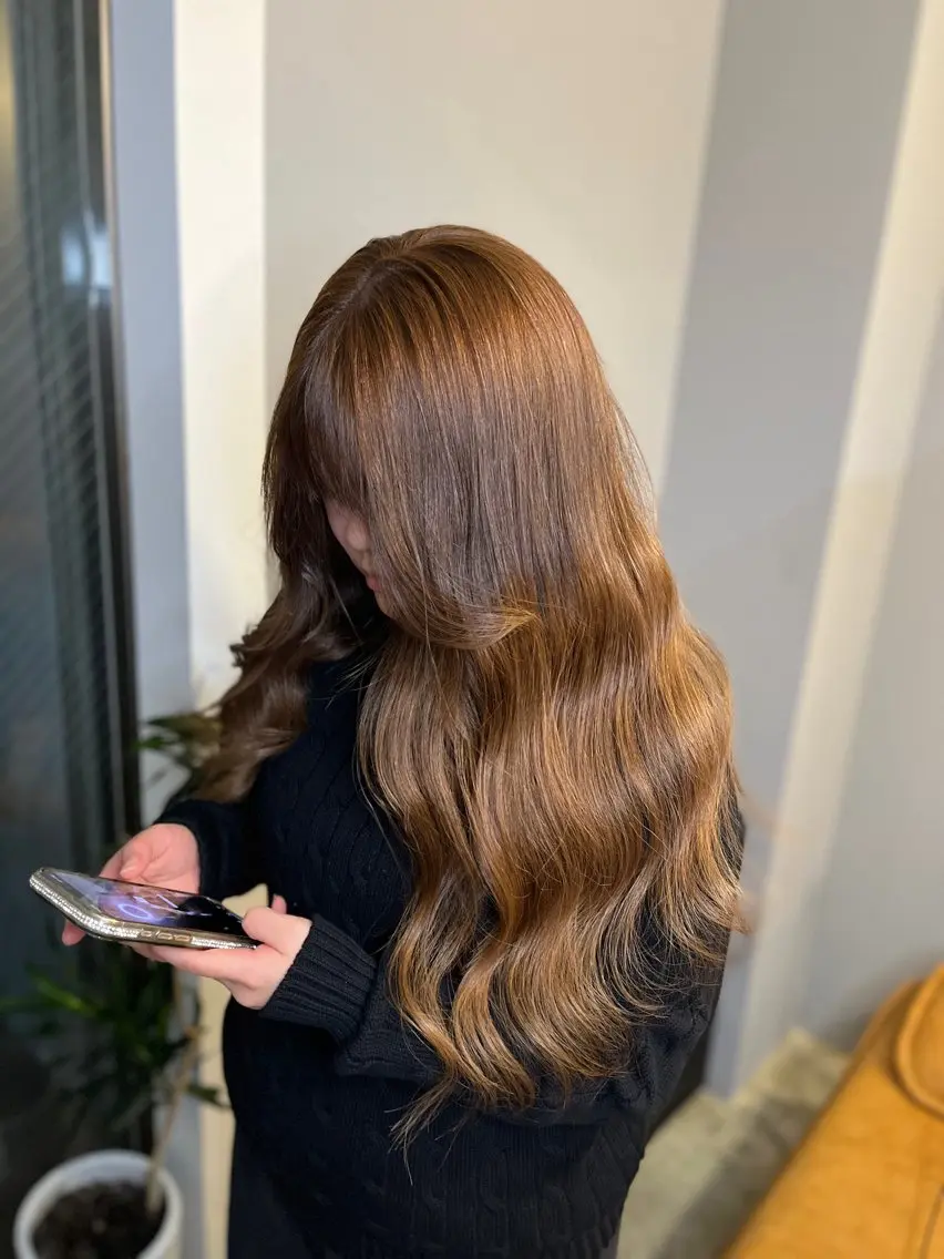ロング miloc naha ナナカのヘアスタイル