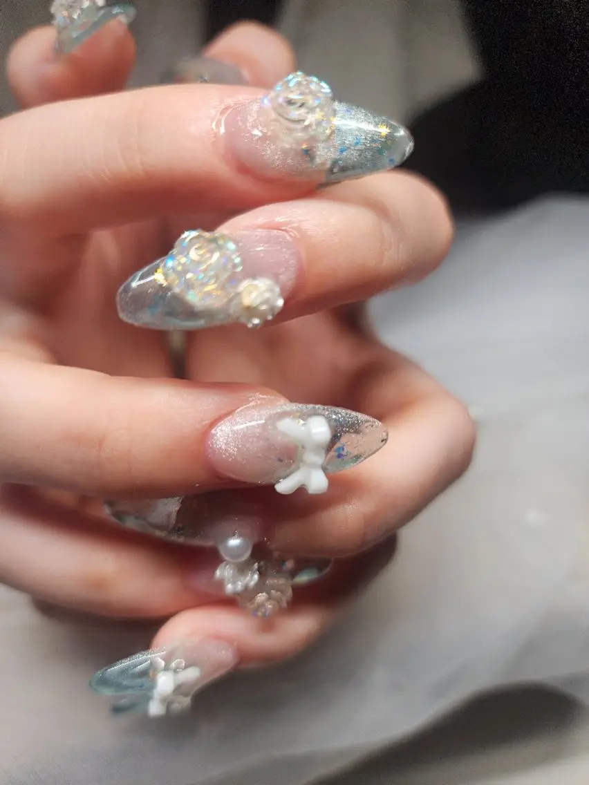 ネイル ハンドネイル eightyfour nail💚白石のネイルデザイン
