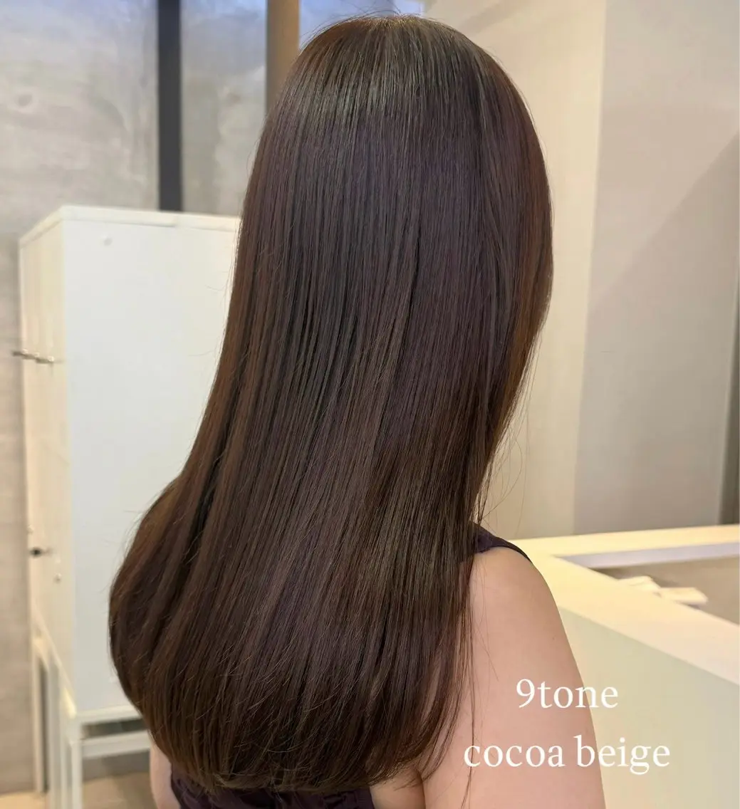 ロング カラー ELIN hair Nanamiのヘアスタイル