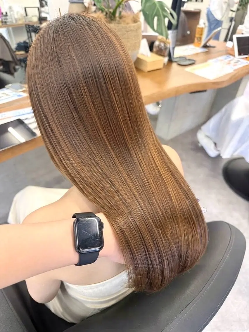 縮毛矯正 山田 稟のヘアスタイル