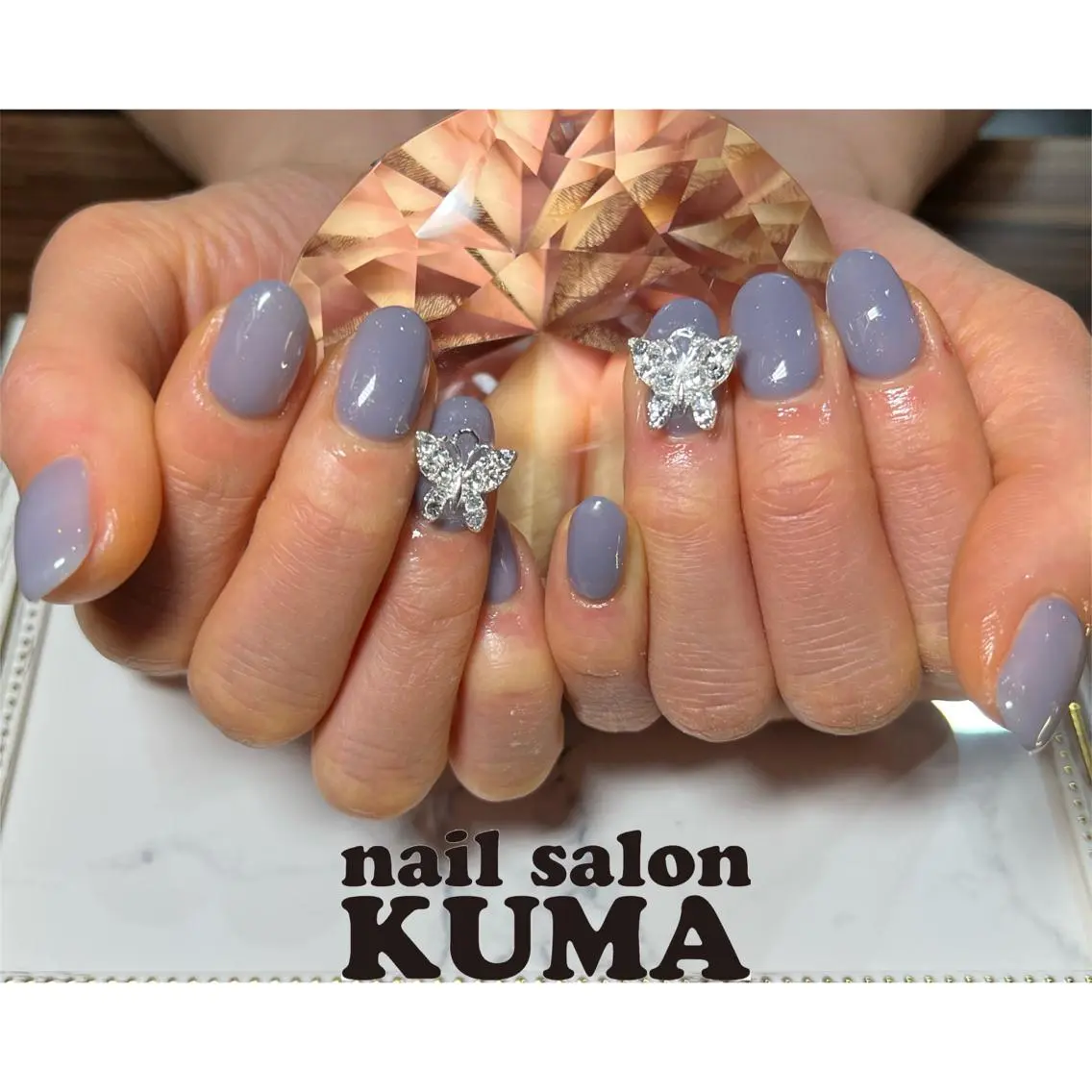 ネイル アートネイル フレンチネイル オフィスネイル シンプルネイル 冬ネイル nailsalon KUMAのネイルデザイン
