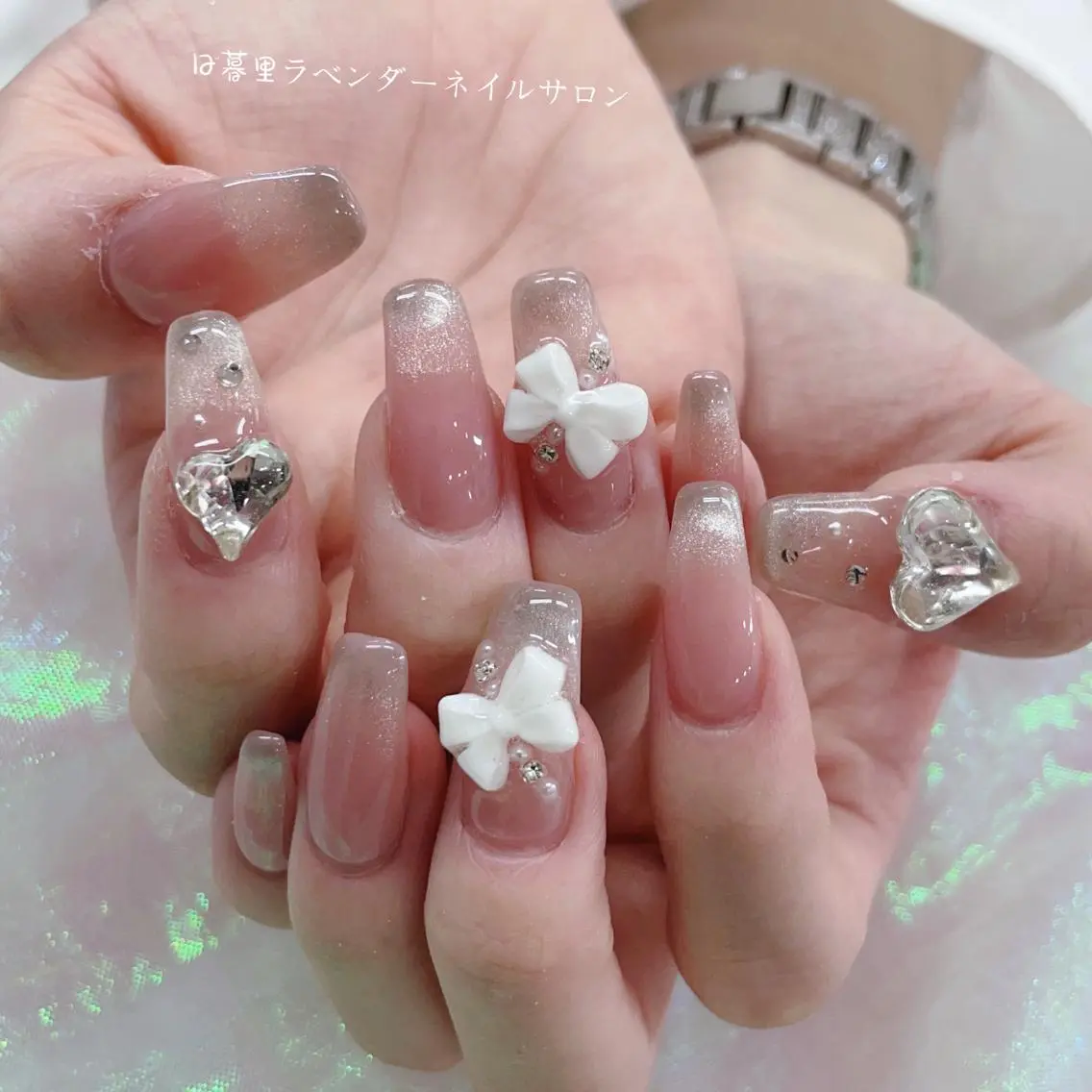 ネイル ラベンダー💖日暮里 ルル💖ネイルのネイルデザイン