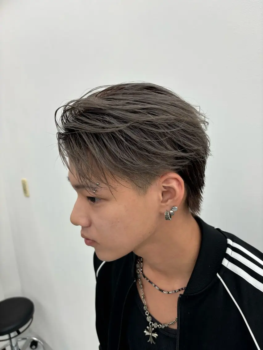 ショート メンズ カット ヘッドスパ ヘアセット 🫧韓国風透明感 ヘア🫧towaのヘアスタイル