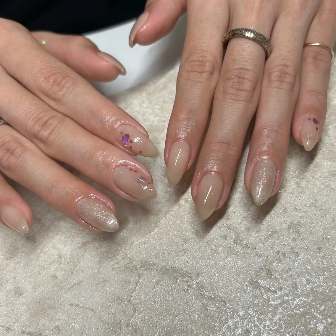 ネイル ワンカラーネイル Allure 小山店 結咲(ゆいさ)のネイルデザイン