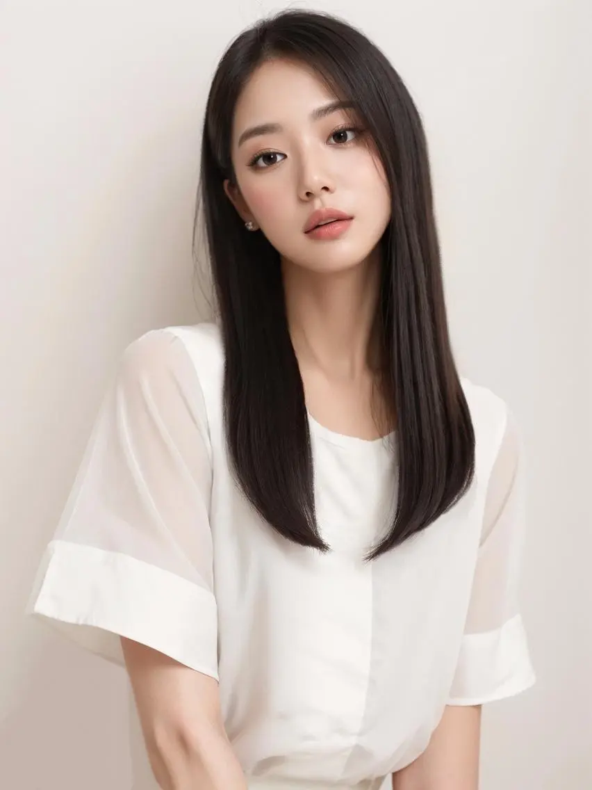 🌿人気No2メニュー🌿🌸Tr付きメニュー【プラチナカラー(全体)+シルクトリートメント】の写真