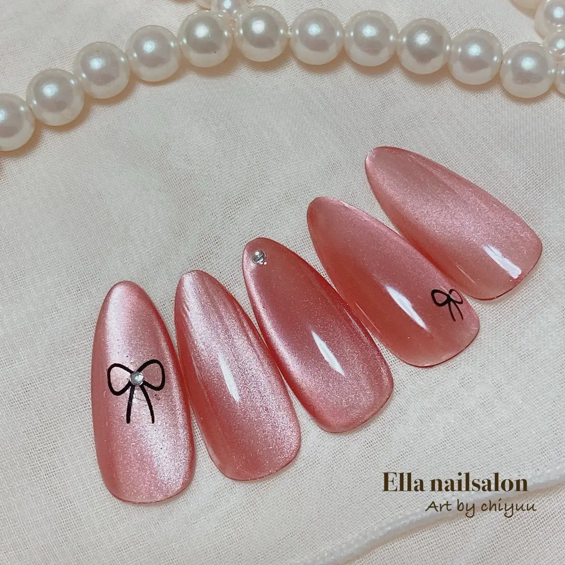 ネイル ハンドネイル Ella nail ちゆうのネイルデザイン
