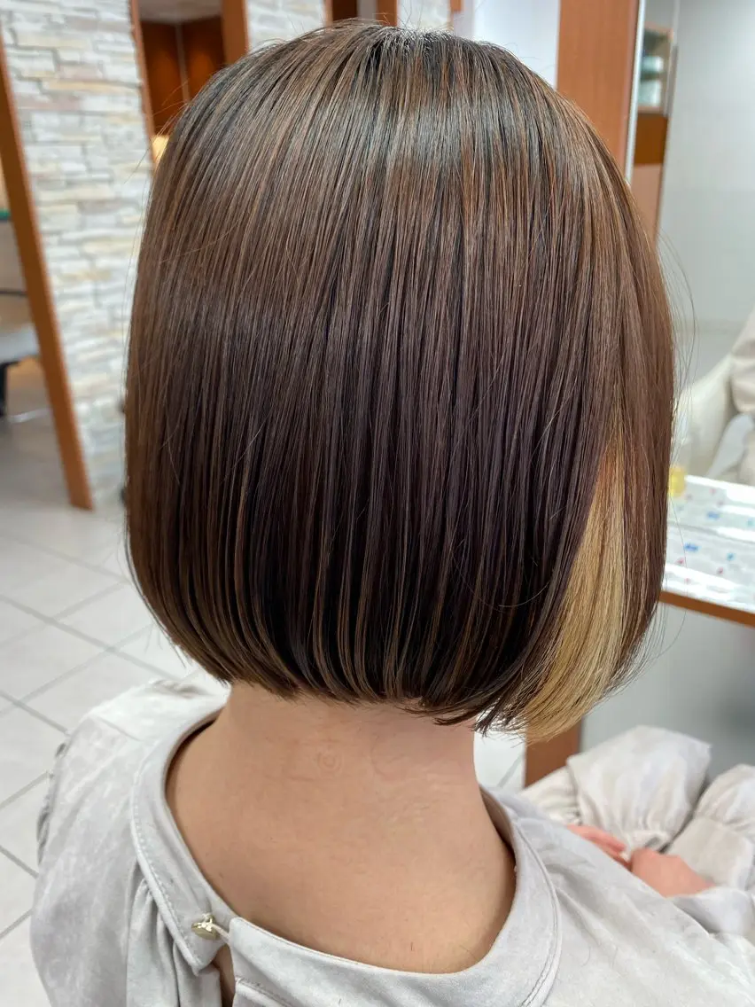 ショート カラー 💎久米川 東村山 BASSAサトウ💎のヘアスタイル