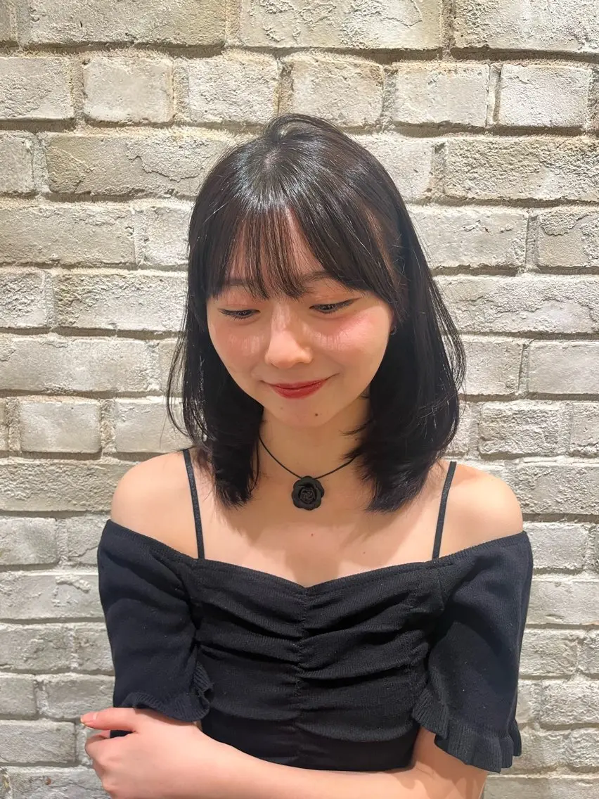 《当日予約OK🪽》レディースカット‪×ハホニコトリートメント🥣 ͗ ͗の写真