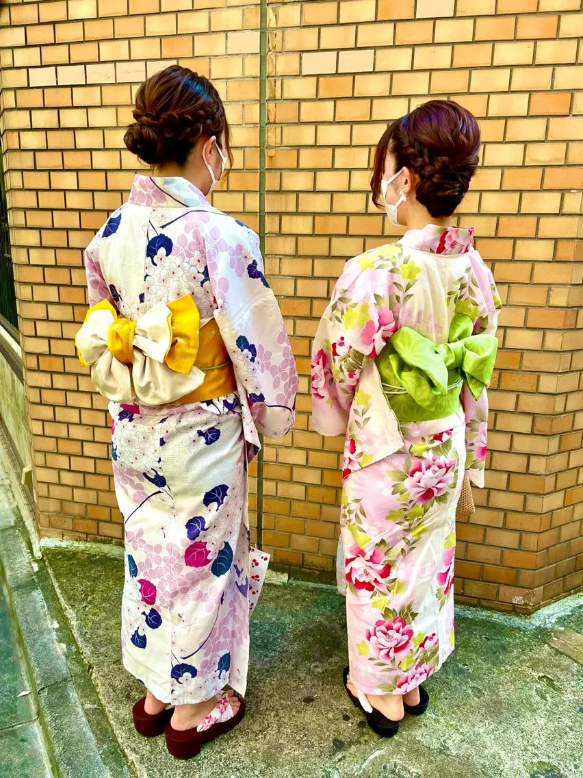 ヘアセット+浴衣着付の写真