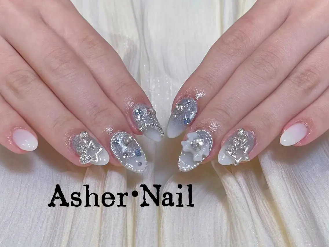 ネイル ハンドネイル ハンドケア Asher _Nailのネイルデザイン