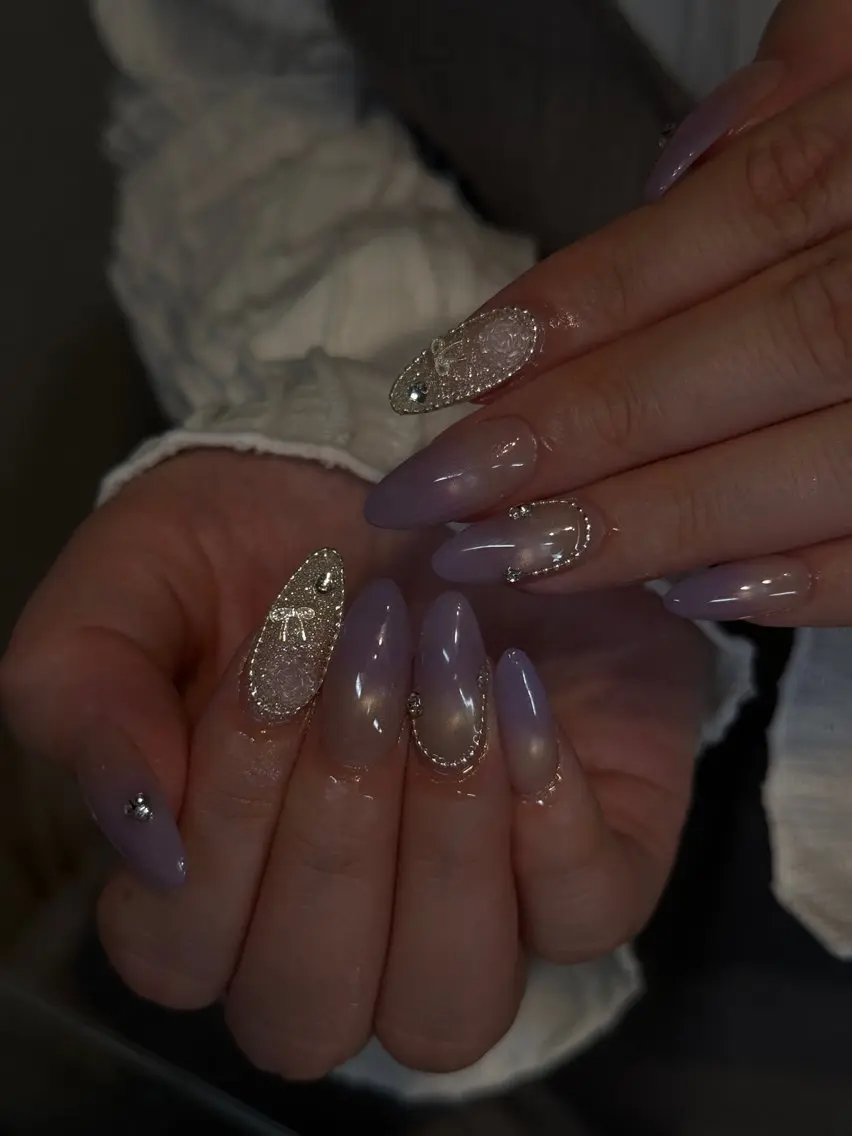 ネイル ハンドネイル Primavera 新横浜🤍美フォルムのネイルデザイン