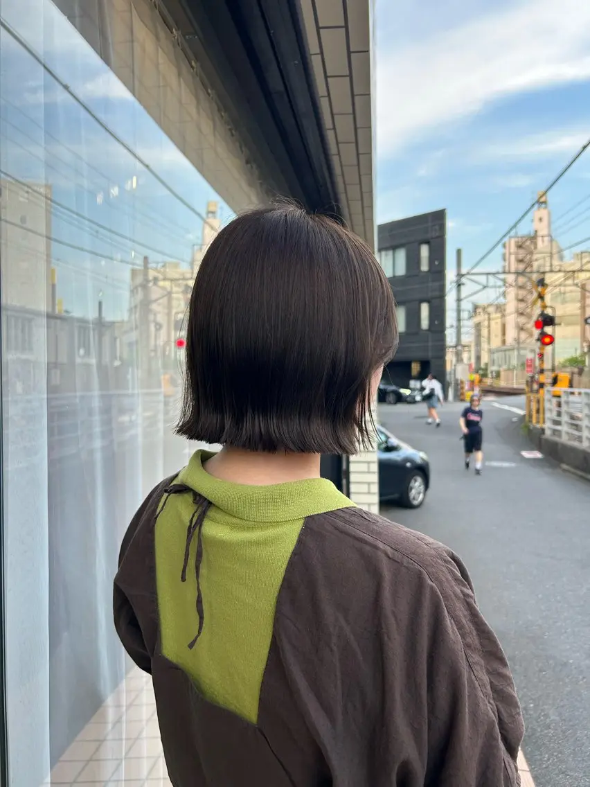 全体カラー✨(白髪染め、根元カラーメニューもございます)【自由ヶ丘駅】の写真