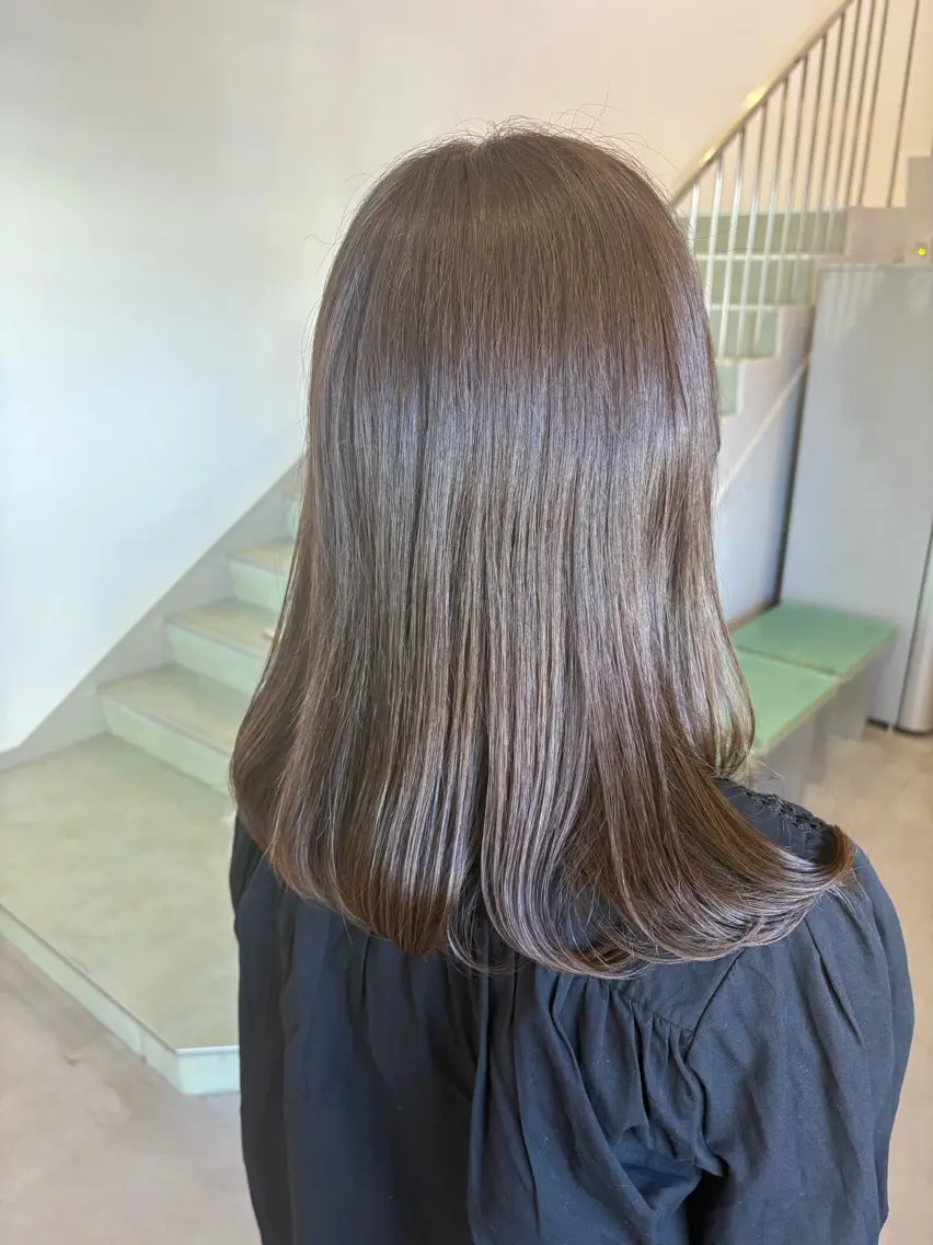 セミロング カラー DEEokazaki sae.Aのヘアスタイル