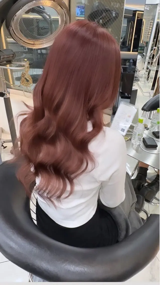 ロング カラー 銀座🎀 MIKIのヘアスタイル