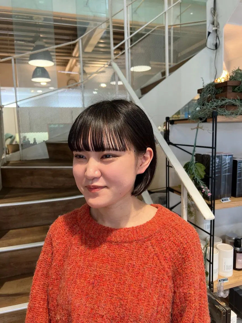 ショート ボブ カット ヘアカラー トリートメント インナーカラー♡ Nanakoのヘアスタイル