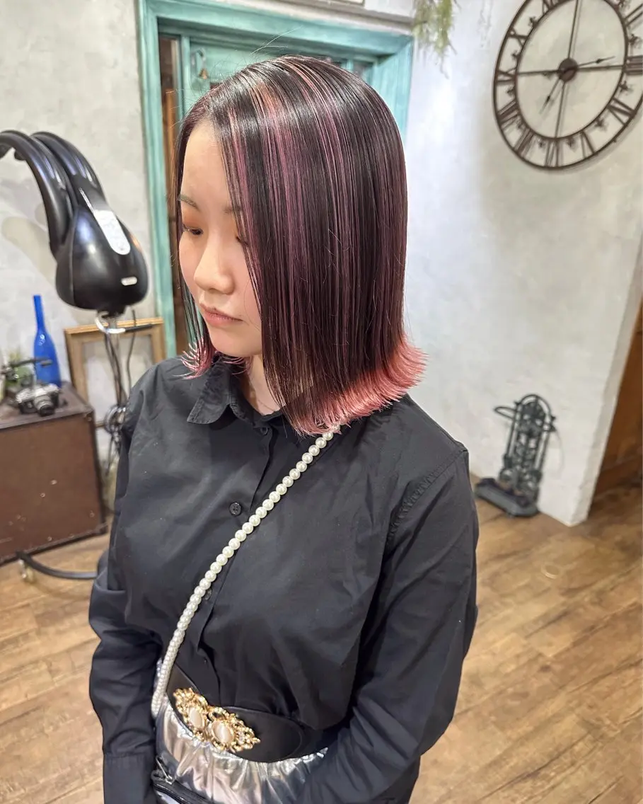 ショート ヘアカラー トリートメント 遠藤 拓馬のヘアスタイル