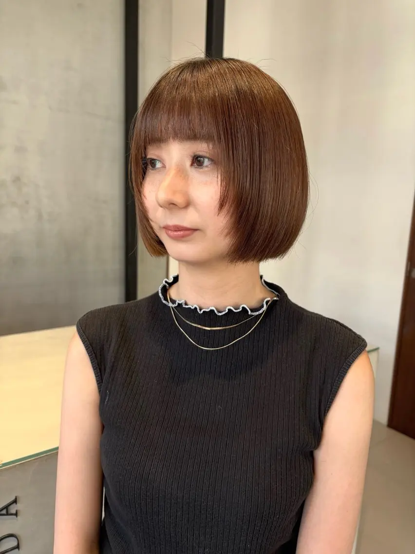 ショート ボブレイヤー ボブ レイヤーカット 彩楓 /レイヤーカットのヘアスタイル