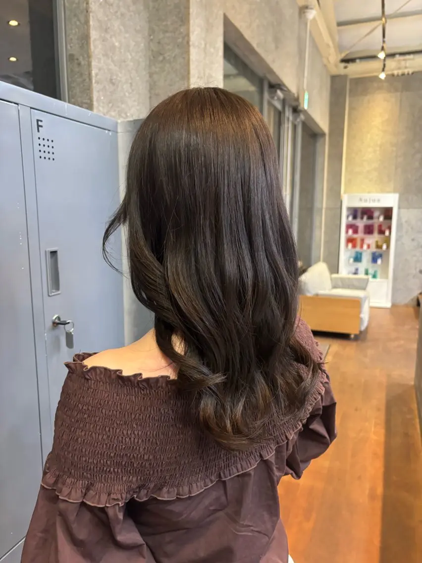 カラー ヘアカラー 🎪🩰艶/モテ カラー❣️reinaのヘアスタイル