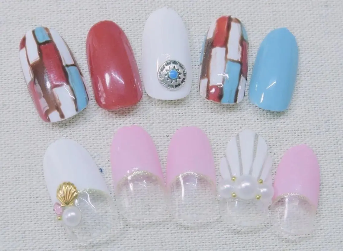 ネイル 夏ネイル NailSalon LiAnのネイルデザイン