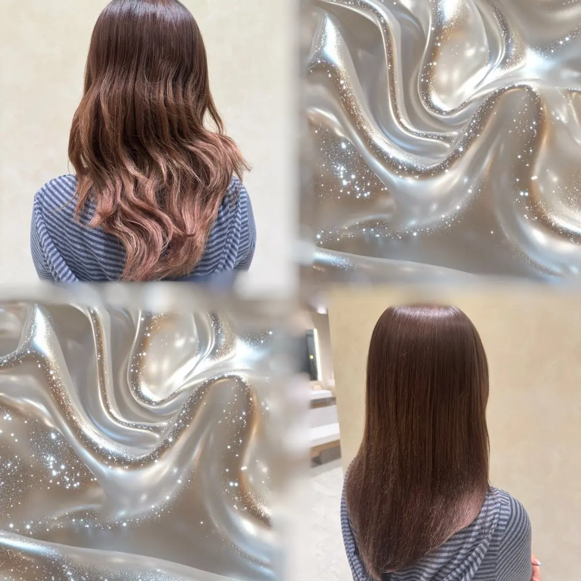 セミロング カラー ブリーチ ヘアカラー トリートメント sakura❀/板橋 モデル募集中🪄︎︎のヘアスタイル