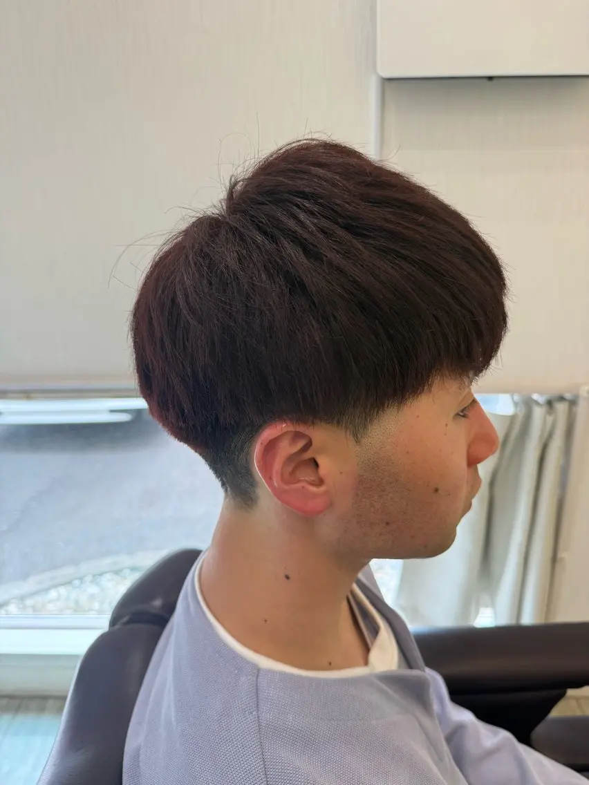 カラー メンズ 永井 天斗のヘアスタイル