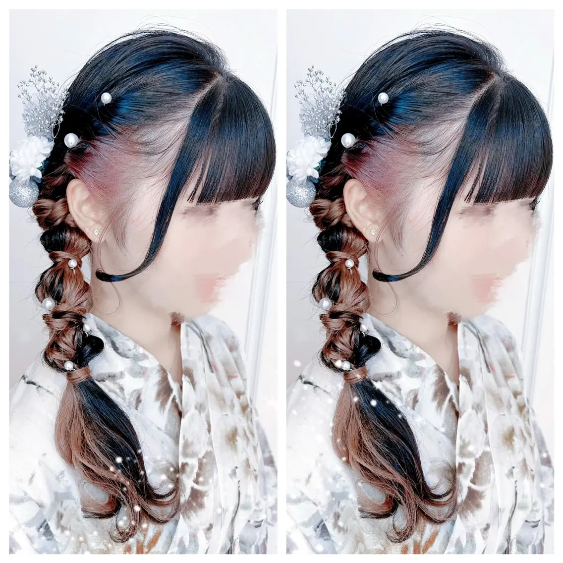 ☀️ヘアセット☀️➕🍉浴衣着付け🍉の写真