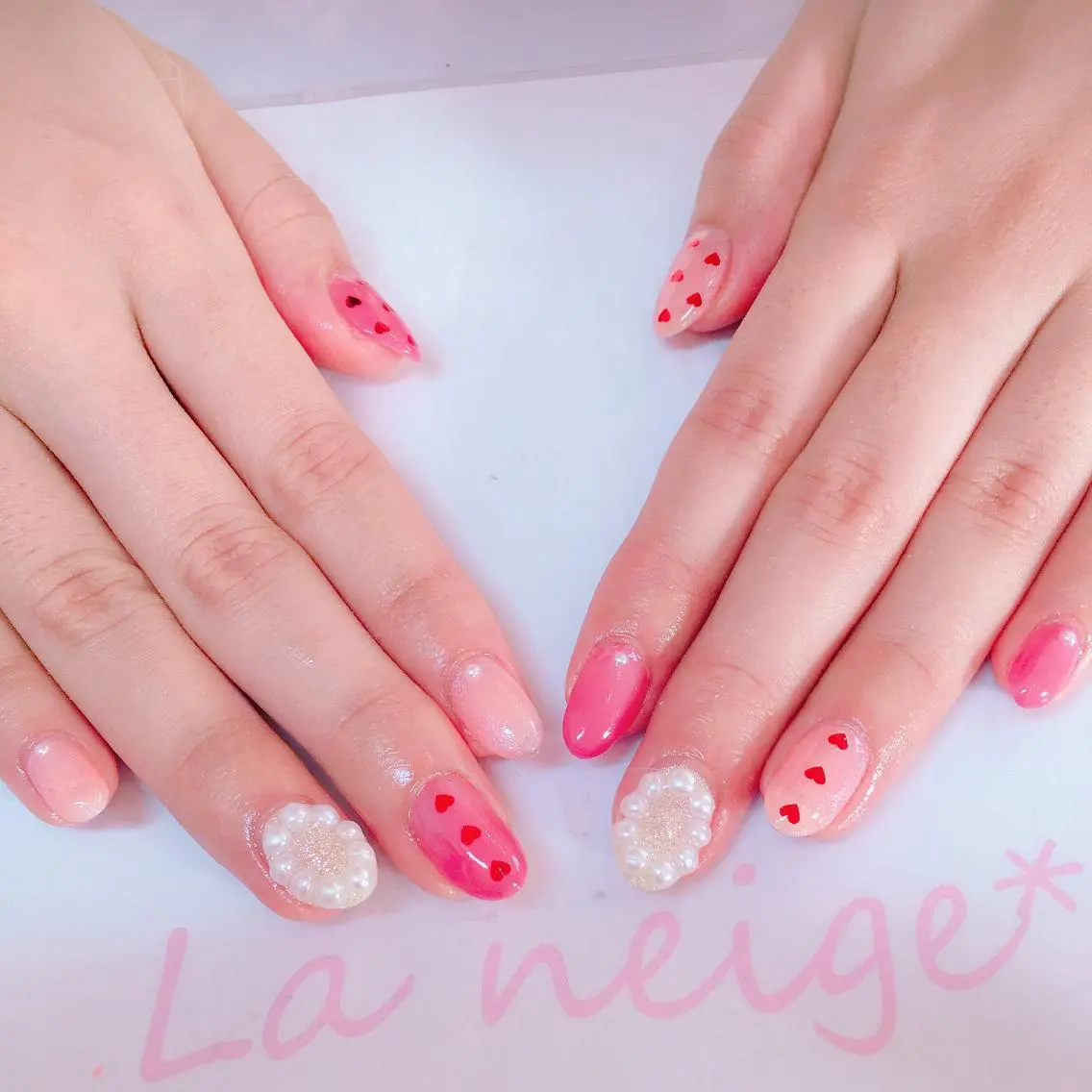 ネイル La neige* yuki 🐩🌙のネイルデザイン