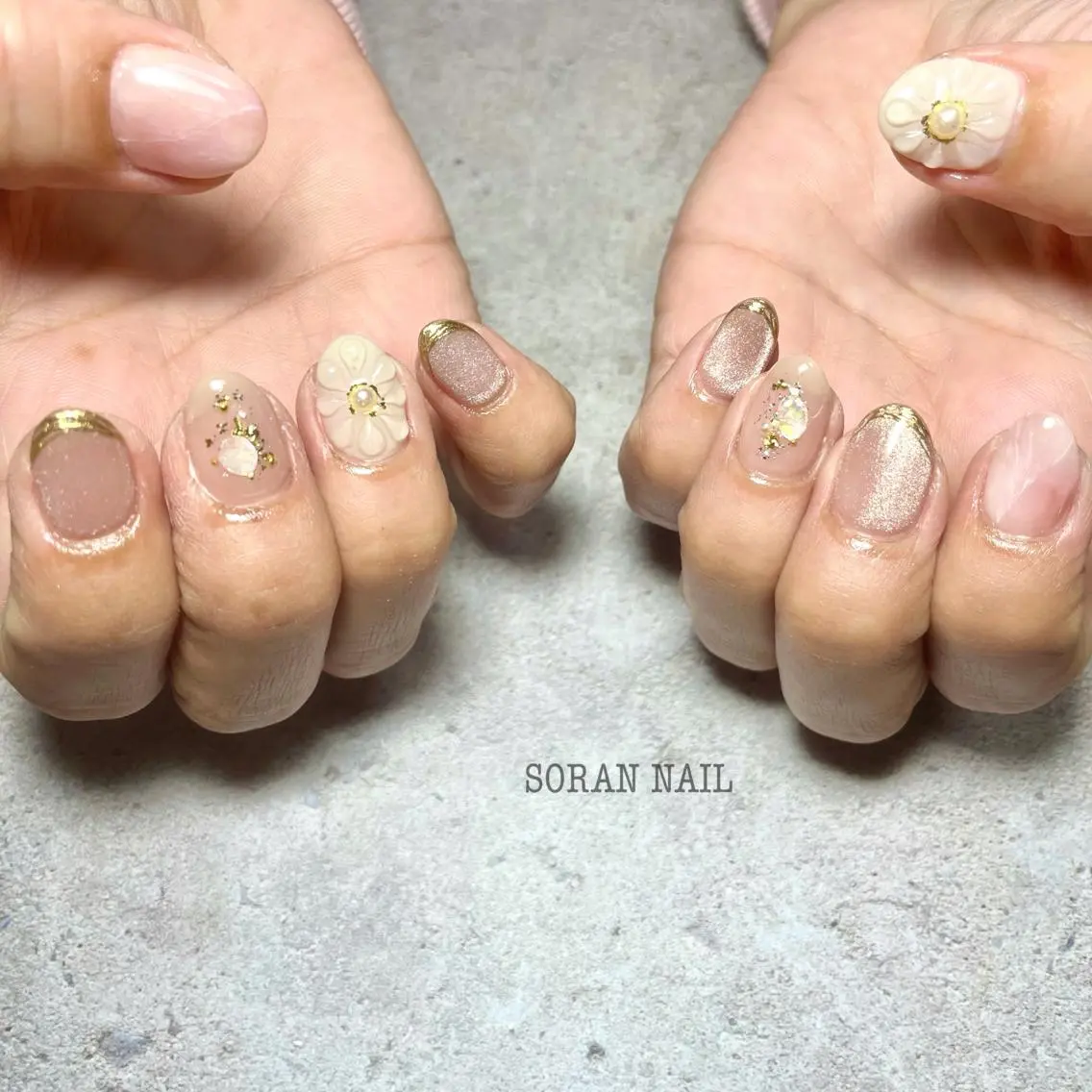 ネイル ハンドネイル soran nailのネイルデザイン