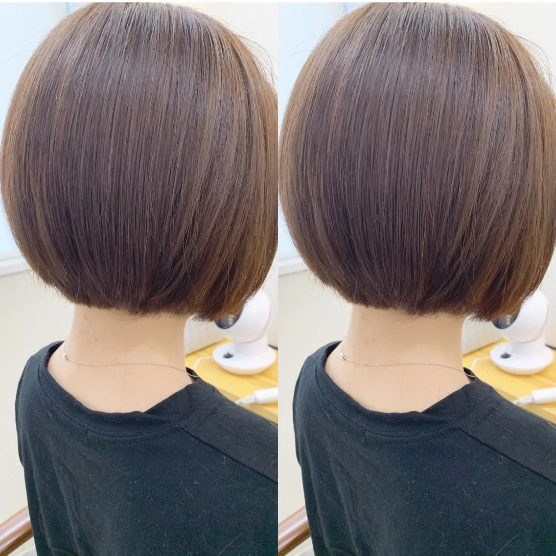 ショート 前下がりボブ ボブ カット トリートメント H (エイチ) 烏丸御池店のヘアスタイル