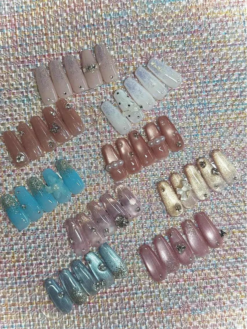 🌸7月定額メニュー➡️(デザインは載せてる写真の中で選んでいただきます)ミニモ限定💗💅パーツ込み料金の写真