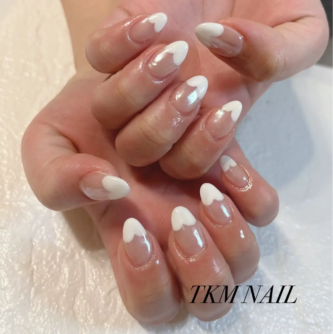 ネイル フレンチネイル シンプルネイル ______ TKM  NAILのネイルデザイン