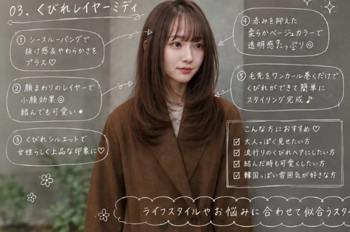ロング カラー ロング カット ヘアカラー トリートメント 🌿透明感カラー カット/ナツミのヘアスタイル